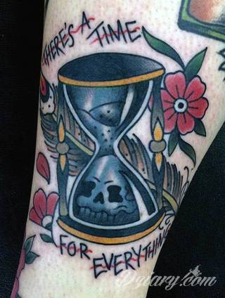 Tatuaże klepsydra