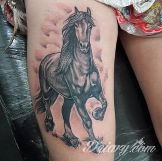 Niezmiennie pożądane i popularne tatuaże o różnorodnym wykorzystaniu motywu konia - zawsze w pędzie, zawsze dynamicznego, zawsze efektownego na skórze. To projekty, które pasują nie tylko do miłośników hippiki. 
