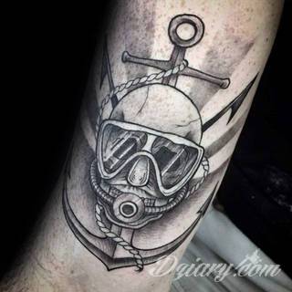 Tatuaże uosabiające wytrwałość, stałość, iście męską twardość i nieustępliwość w działaniu. Kotwica interesująco zdobi przedramiona, ale może być ciekawą grafiką np. na silnej, umięśnionej łydce. 