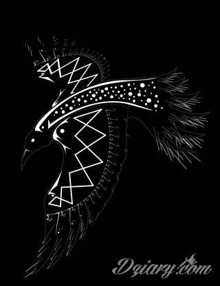 Tajemnicze i oparte głównie na motywie czerni - przeplatanej gdzieniegdzie z kontrą bieli - tatuaże kruków. Ciekawa forma dla osób stawiających na niebanalne formy zdobienia ciała. Kruk na tatuażach często stanowi też część większej przestrzeni. 