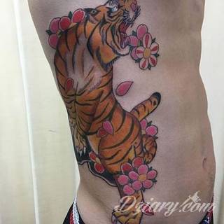 Dwa niewielkie owoce, rozbudowane drzewo zajmujące plecy a może płacząca kolorami wiśnia na łopatce? Każdy z motywów graficznych kwiatu wiśni ma swoją własną specyfikę, którą dopasować można do odbiorcy. 