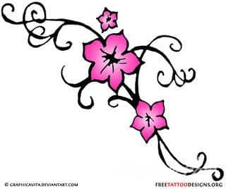 Dwa niewielkie owoce, rozbudowane drzewo zajmujące plecy a może płacząca kolorami wiśnia na łopatce? Każdy z motywów graficznych kwiatu wiśni ma swoją własną specyfikę, którą dopasować można do odbiorcy. 