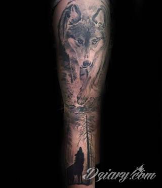 Tatuaże leśne (las)