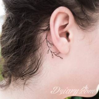 Skromne w formie tatuaże minimalistyczne ograniczające się do niewielkich kształtów i oparte na jednym kolorze. Doskonałe dla osób pragnących w niewielki sposób symbolizować konkretny przekaz. 