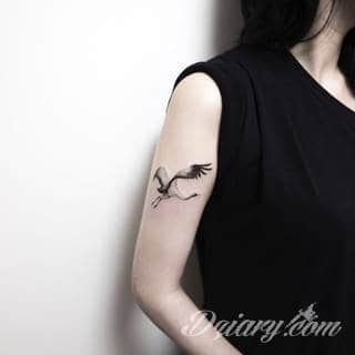 Skromne w formie tatuaże minimalistyczne ograniczające się do niewielkich kształtów i oparte na jednym kolorze. Doskonałe dla osób pragnących w niewielki sposób symbolizować konkretny przekaz. 