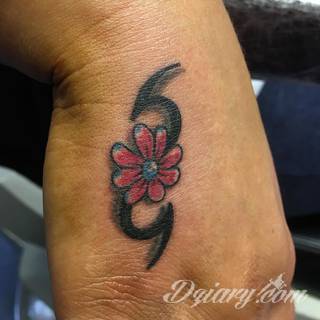 Skromne w formie tatuaże minimalistyczne ograniczające się do niewielkich kształtów i oparte na jednym kolorze. Doskonałe dla osób pragnących w niewielki sposób symbolizować konkretny przekaz. 