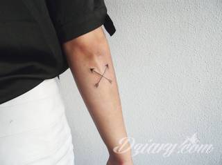 Skromne w formie tatuaże minimalistyczne ograniczające się do niewielkich kształtów i oparte na jednym kolorze. Doskonałe dla osób pragnących w niewielki sposób symbolizować konkretny przekaz. 