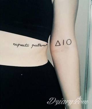 Skromne w formie tatuaże minimalistyczne ograniczające się do niewielkich kształtów i oparte na jednym kolorze. Doskonałe dla osób pragnących w niewielki sposób symbolizować konkretny przekaz. 