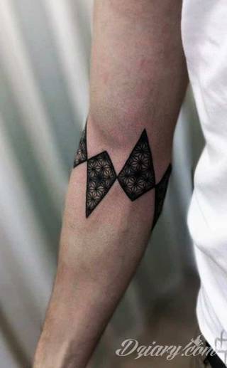 Skromne w formie tatuaże minimalistyczne ograniczające się do niewielkich kształtów i oparte na jednym kolorze. Doskonałe dla osób pragnących w niewielki sposób symbolizować konkretny przekaz. 
