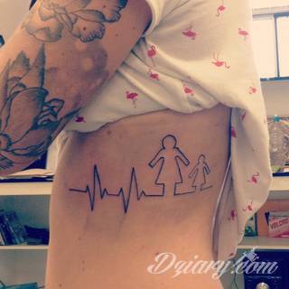 Skromne w formie tatuaże minimalistyczne ograniczające się do niewielkich kształtów i oparte na jednym kolorze. Doskonałe dla osób pragnących w niewielki sposób symbolizować konkretny przekaz. 