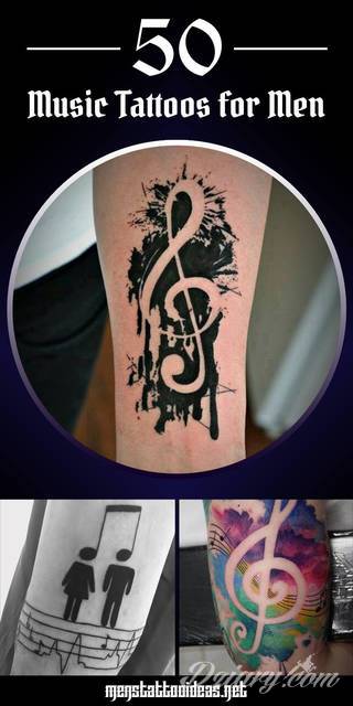 Tatuaże dla miłośników dźwięków w każdej postaci. Klucze wiolinowe, nuty w fantazyjnych kształtach, ale również słynne cytaty z najpopularniejszych utworów. Ciekawym wariantem są motywy słuchawek podkreślających związek z muzyką. 