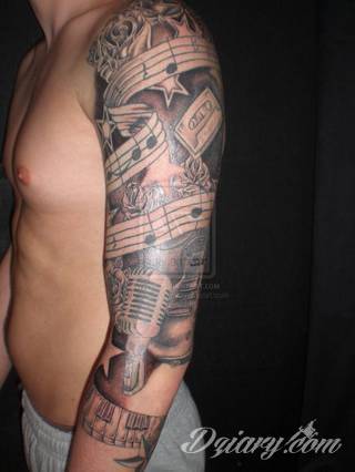 Tatuaże dla miłośników dźwięków w każdej postaci. Klucze wiolinowe, nuty w fantazyjnych kształtach, ale również słynne cytaty z najpopularniejszych utworów. Ciekawym wariantem są motywy słuchawek podkreślających związek z muzyką. 