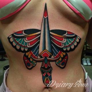 Tatuaże na brzuchu to ogromne możliwości ekspresji własnego ja; grafiki dopasowane do konkretnego kształtu - naturalistyczne obrazy jak i fantazje związane z tajemniczym ludzkim wnętrzem. 