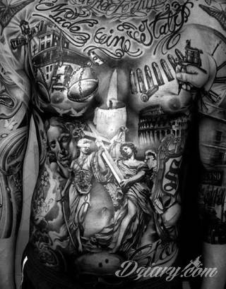 Tatuaże na brzuchu to ogromne możliwości ekspresji własnego ja; grafiki dopasowane do konkretnego kształtu - naturalistyczne obrazy jak i fantazje związane z tajemniczym ludzkim wnętrzem. 