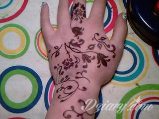 Niewielkie tatuaże na ręce. Formaty skromne i pozbawione akcentów kolorystycznych oraz rozbudowane kształty grafik, które zajmują duże fragmenty dłoni i wykorzystują palce jako np. fragmenty obrazu. 