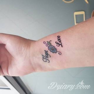 Wzory tatuaży na nadgarstki mogą być zarówno skromne i symboliczne jak i rozbudowane zarówno pod względem formy jak i kolorystyki. Cytaty, niewielkie krzyże, ale też spore koniczyny - wybór jest ogromny. 