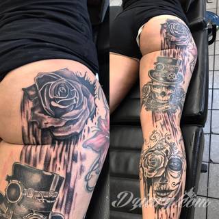 Pobudzające wyobraźnię tatuaże na pośladkach mają wymiar nie tylko erotyczny. Podkreślają kobiecość, uwypuklają męskość - tu granicą jest wyłącznie wyobraźnia i odwaga w kreowaniu obrazu na ciele. 