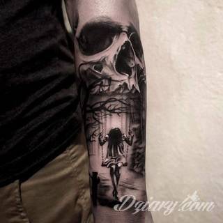 Tatuaże na przedramieniu czy na ramieniu i barku to swobodne wariacje: motywy geograficzne, twarze, wzory lub teksty - grafiki na ramionach dają wyjątkowy wybór motywów i rozwiązań. 