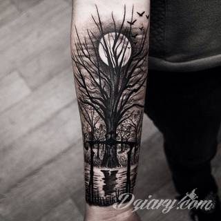 Tatuaże na przedramieniu czy na ramieniu i barku to swobodne wariacje: motywy geograficzne, twarze, wzory lub teksty - grafiki na ramionach dają wyjątkowy wybór motywów i rozwiązań. 