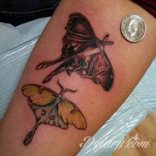 Tatuaże na przedramieniu czy na ramieniu i barku to swobodne wariacje: motywy geograficzne, twarze, wzory lub teksty - grafiki na ramionach dają wyjątkowy wybór motywów i rozwiązań. 