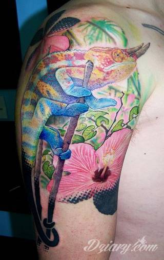 Tatuaże na przedramieniu czy na ramieniu i barku to swobodne wariacje: motywy geograficzne, twarze, wzory lub teksty - grafiki na ramionach dają wyjątkowy wybór motywów i rozwiązań. 