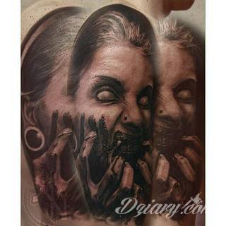 Tatuaże z okiem w centrum to wyjątkowo szeroka gama grafik - zarówno pod kątem kształtów jak i kolorystyki. Oko na skórze może być różne: tajemnicze, groźne, półprzymknięte lub rozwarte niczym w szoku. 