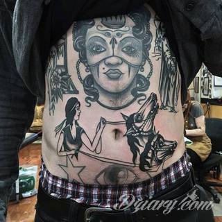 Oldchoolowe tatuaże to prawdziwa stara szkoła zdobień. Sięgają do wzorców amerykańskich. Linie są grube, mocne, wyraziste. Tatuaże tradycyjne znacząco różnią się w efekcie od standardowych rysunków na ciele - to opcja dla odważnych. 