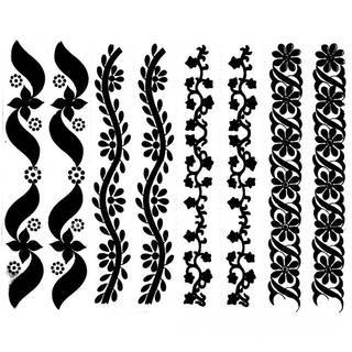 Z jednej strony lekkie i subtelne, z drugiej - wyraziste i bardzo wyeksponowane. Tatuaże w formacie opasek sugerowane są tam, gdzie można ją efektownie zamknąć na ciele. To przeguby, ramiona, uda; zdarzają się jednak również opcje nietypowe. 