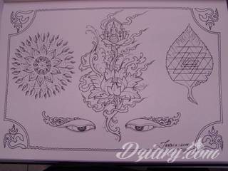 Oryginalne tatuaże orientalne zwracają uwagę drobiazgowością wykonania. Szerokie możliwości zastosowania pozwalają na ich wyeksponowanie w dowolnym miejscu ciała. Orientalny klimat powstaje w ten sposób zarówno na kostkach jak i np. pod biustem. 