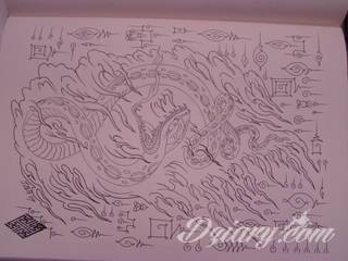 Oryginalne tatuaże orientalne zwracają uwagę drobiazgowością wykonania. Szerokie możliwości zastosowania pozwalają na ich wyeksponowanie w dowolnym miejscu ciała. Orientalny klimat powstaje w ten sposób zarówno na kostkach jak i np. pod biustem. 