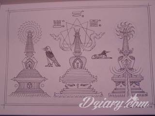 Oryginalne tatuaże orientalne zwracają uwagę drobiazgowością wykonania. Szerokie możliwości zastosowania pozwalają na ich wyeksponowanie w dowolnym miejscu ciała. Orientalny klimat powstaje w ten sposób zarówno na kostkach jak i np. pod biustem. 