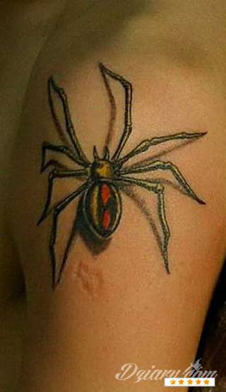 Tatuaże pająki