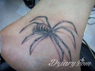 Tatuaże pająki