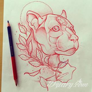 Groźne, ale i uśpione. Leżące, ale i szykujące się do dynamicznego skoku. Tatuaże z panterami podkreślają oryginalne cechy tych zwierząt. Pantery to zarówno drapieżność jak i cierpliwość i równowaga - widać to na tatuażach. 