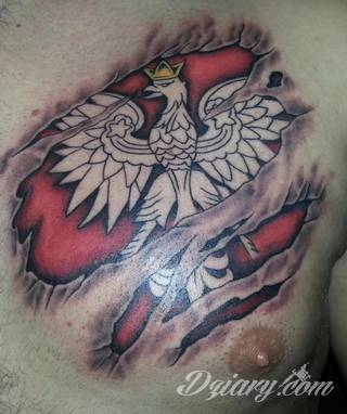 Modne tatuaże patriotyczne nawiązujące do chlubnej historii, wydarzeń z przeszłości czy podkreślające siłę i potencjał Polski. Nowoczesna forma podkreślenia swojego niesłabnącego patriotyzmu - coraz lepiej dostosowana formatami do obu płci. 