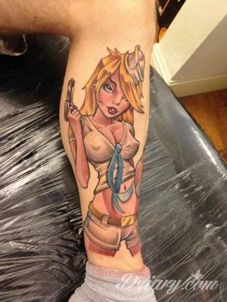 Tatuaże pinup