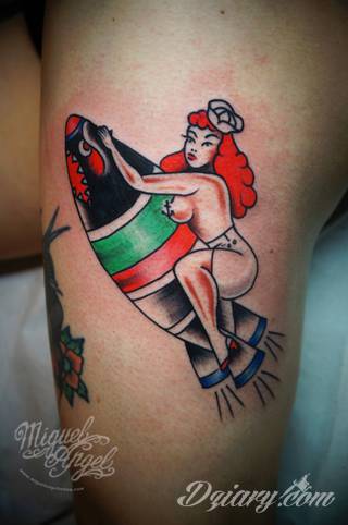 Tatuaże pinup
