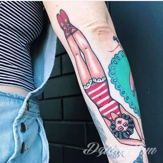Tatuaże pinup
