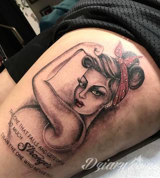 Tatuaże pinup