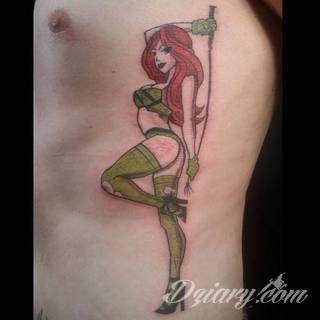 Tatuaże pinup
