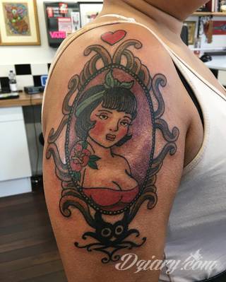Tatuaże pinup