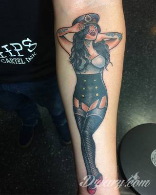 Tatuaże pinup