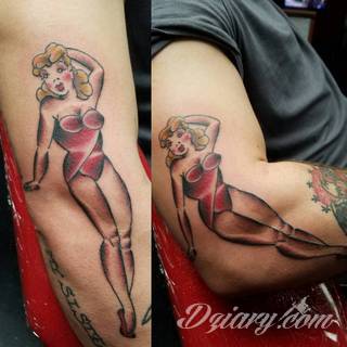 Tatuaże pinup