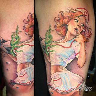 Tatuaże pinup