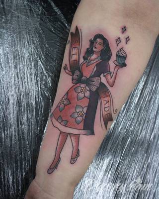 Tatuaże pinup