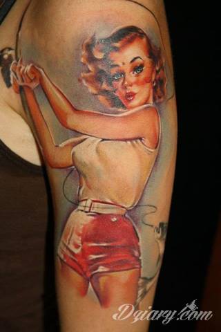 Tatuaże pinup