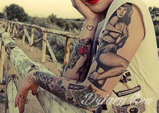Tatuaże pinup