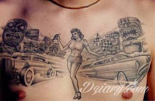 Tatuaże pinup