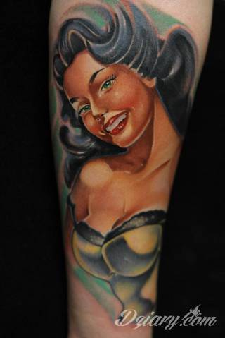 Tatuaże pinup