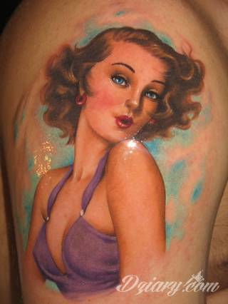 Tatuaże pinup